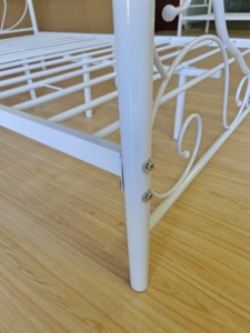 Lit simple <span class=keywords><strong>en</strong></span> stock, prix bas, cadre de lit simple <span class=keywords><strong>en</strong></span> métal pour adultes - Product Image 6