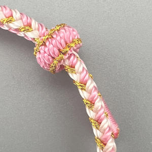 Nieuwe Mode Roze Kuiltje Knoop Touw Sieraden Beste Vrienden Liefhebbers 'Cadeau Verstelbare Maat Voor Dames Mannen En Vrienden - Product Image 4