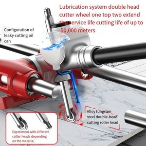Hướng dẫn sử dụng SC mới máy cắt gạch có độ chính xác cao đẩy dao Máy tính để bàn mô hình đo đôi dễ dàng vận hành Chiều dài cắt tối đa 1200mm - Product Image 3