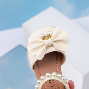 Zapatos de Princesa Estilo Coreano para Niñas, Primavera-Verano 2025, con Lazo, Suela Compuesta Pequeña, Cierre de Velcro, Zapatos Infantiles - Product Image 5