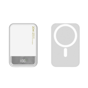 แบตสำรองแม่เหล็กไร้สาย 10000mAh พร้อมหน้าจอแสดงผล ชาร์จเร็ว 20W PD พกพาสะดวก - Product Image 2