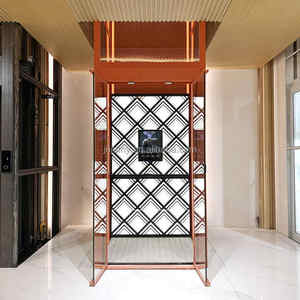 Costo de elevación barato para uso de 3 personas para ascensores residenciales de Villa de <span class=keywords><strong>4</strong></span> pisos con diseño de automóvil de lujo - Product Image 2