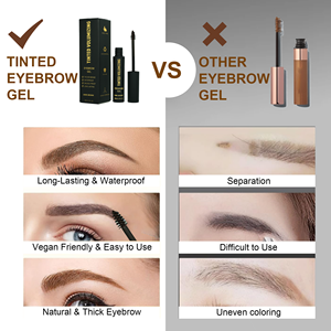 Gel Teintant Professionnel Imperméable pour Sourcils, Maquillage Personnalisé, Rehausseur de Sourcils, Marque Privée, Gel Cosmétique Teinté Longue Durée pour Sourcils - Product Image 2