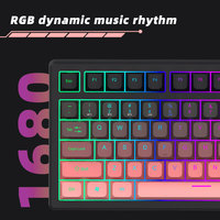 Clavier de jeu sans fil Keywin TK75 Mini 75% RGB, triple mode, accessoires informatiques avec interface USB, nouveau