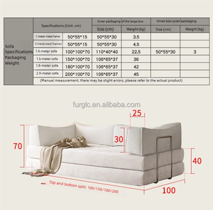 Divano letto compresso sottovuoto con cubo magico naturale divano componibile in tessuto con pieno di spugna per la casa o l'<span class=keywords><strong>hotel</strong></span> - Product Image 6