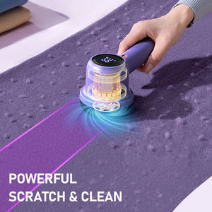 SOLER taşınabilir Led dijital ekran elektrikli şarj edilebilir Lint sökücüler kazak kumaş traş makineleri Hairball düzeltici tüylenme sökücü - Product Image 4