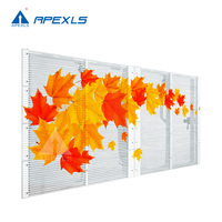 Écran LED à haute luminosité au prix d'usine, affichage transparent sur vitre, mur vidéo LED transparent, Tela De Led Transparente