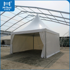 Палатка для традиционных праздничных мероприятий из Гуанчжоу, однотонная стеновая палатка из полиэстера, пагода - Product Image 3