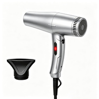 Sèche-cheveux professionnel à moteur DC sans balais 2100W, sèche-cheveux ionique, 3 réglages de chaleur, 2 réglages de vitesse, sèche-cheveux de salon, sèche-cheveux de coiffeur