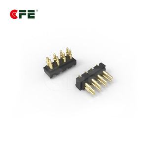 Pin Pogo SMT chapado en oro, Conector de batería con resorte de alta confiabilidad para sistema POS, contactos de carga de dispositivos de mano - Product Image 1