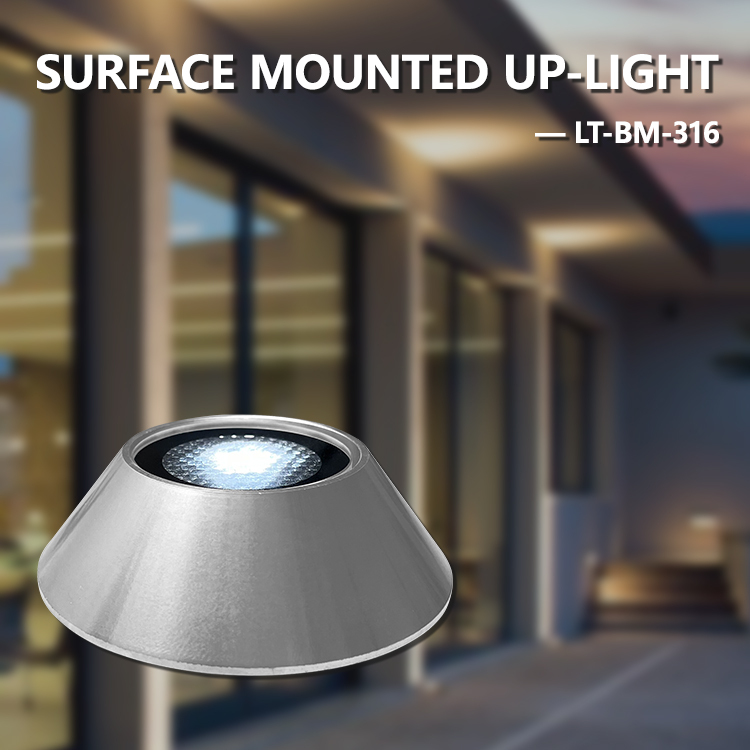 Mini 5W LED Buried Underground Light Surface Mount Stainless Steel Body IP66 4000K CCT Outdoor Landscape Square DC24V 3-Year