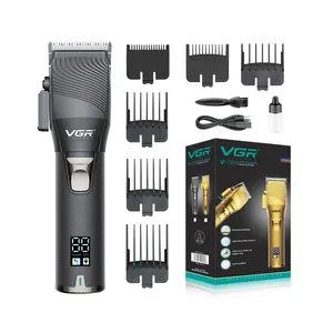 VGR V-280 Metal USB Professional Rechargeable Electric Hair Clipper Trimmer Cordless For Men Hair Cutting Machine