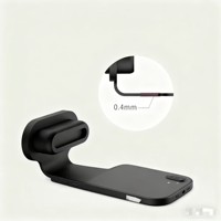 Bouchon anti-poussière universel Type-C anti-perte et anti-poussière pour iPhone 17, Huawei, Xiaomi