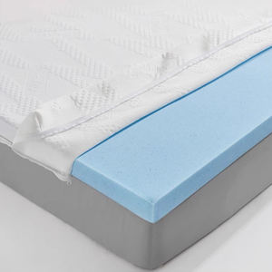 100% Memory Foam <b>Mattress</b> Topper Home Bed Queen Memory Foam <b>Mattress</b> Supplier Memory Foam <b>Mattress</b> Pad - Product Image 4