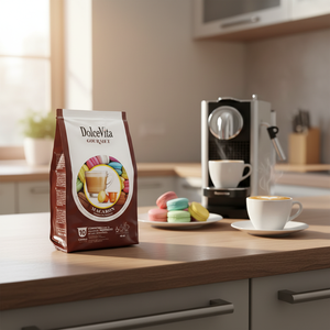 Dolce Vita Macaron Almond, Set de 10 Cápsulas Compatibles con Nespresso para Cafeteras de una Sola Taza, 0.13 g/Cápsula - Product Image 3