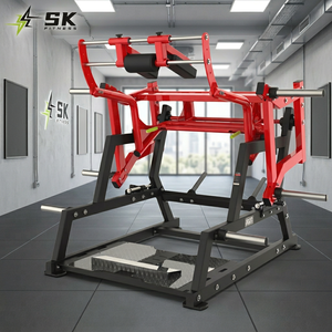 Máquina de prensado de patas para cargadora compacta SK HM96, construcción de acero, capacidad de 2t, peso máximo de usuario de 200 kg, ajustable, segura y duradera - Product Image 3