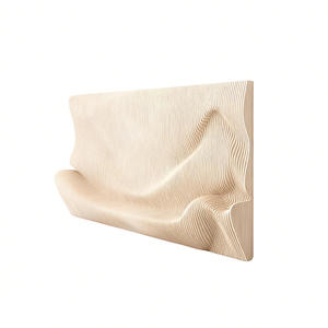 Decoración de Pared de Diseño Folclórico con Rebanadas de Madera Maciza Ecológica de Lujo, con Color Personalizado, Se Acepta OEM - Product Image 1