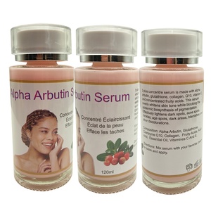 Marque privée uniformise la pigmentation traiter les taches de vieillesse les cicatrices réduisent les dommages causés par les rayons UV Alpha-Arbuti sérum éclaircissant booster intense - Product Image 6