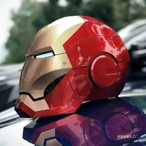 Casque Iron Man Mark 5 à transformation automatique avec déformation motorisée à commande vocale - Product Image 3