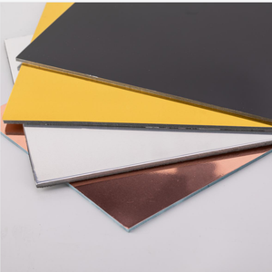 Panel Compuesto de Aluminio Ligero Ignífugo Color Oro Rosa Espejo para Revestimiento de Paredes, 3mm 4mm 5mm de Grosor para Uso Interior y Exterior - Product Image 3