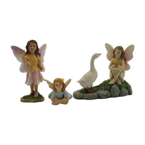 Hada jardín jardinera paisaje en miniatura Mini jardín gnomos fiesta conjunto resina artesanía estatua <span class=keywords><strong>travieso</strong></span> enano elfo - Product Image 5