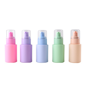 Vente en gros de flacons de lotion en verre coloré de 30 ml, emballages cosmétiques pour crème isolante <span class=keywords><strong>BB</strong></span>, crème solaire, fond de teint, flacon d'essence - Product Image 2