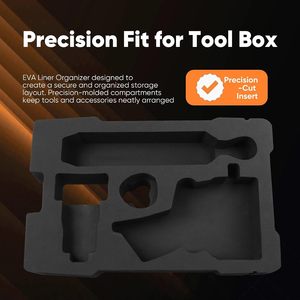 Box Packaging and Transport Supplier Custom EVA <b>Foam</b> Inserts <b>Foam</b> Laser Cut for Tool Box Hookah Protective - Product Image 2