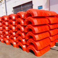 Flotteurs et pontons en PEHD de 36 et 24 pouces de diamètre extérieur, flotteurs en plastique vierge pour tuyaux, flotteurs de dragage maritimes pour flotteurs de pipeline