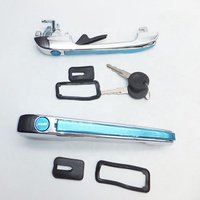 Pièces de carrosserie automobile, ensemble complet de poignées de porte avec clés 191837205A 191837206A 191839205 191839206 pour VW Golf GTI Scirocco Caddy
