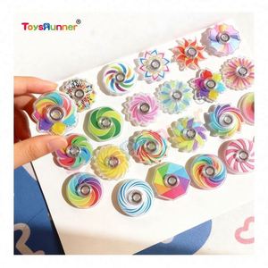 ฟิดเจ็ตสปินเนอร์แบบปรับแต่งได้ น้ำหนักเบา เงียบ หลากสี สำหรับเด็กและผู้ใหญ่ ช่วยผ่อนคลายประสาทสัมผัส เสริมสมาธิ ชุดของเล่นฟิดเจ็ตสำหรับเด็กผู้ชาย คุณภาพดีเยี่ยม - Product Image 2