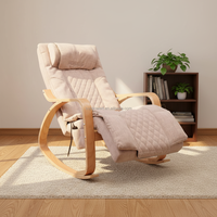 Fauteuil de massage relaxant pour tout le corps avec vibration, chauffage lombaire et ajustement du cou et des épaules