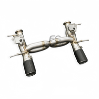 Système d'échappement Catback Power Upgrade Ss304 pour Maserati MC20 3.0T V6 2020-2023 Libérant un son de supercar puissant et explosif
