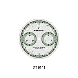 High-end Super luminoso BGW9 Logo personalizzato gabbiano ST1901/1902 cronografo con superficie sabbiata quadrante con 2 Sub-quadranti - Product Image 2