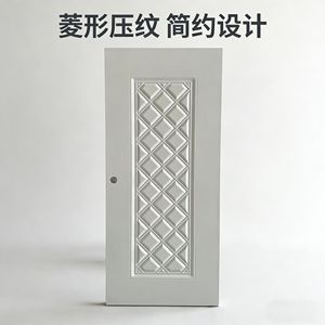 Puerta de Entrada de Acero y Madera Estilo Americano, Puerta Principal Abatible Antirrobo, Múltiples Colores Disponibles, Origen Zhejiang - Product Image 4