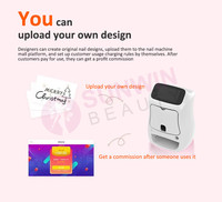 Machine d'impression automatique de vernis à ongles UV numérique à prix avantageux 02 Imprimante d'ongles artificiels