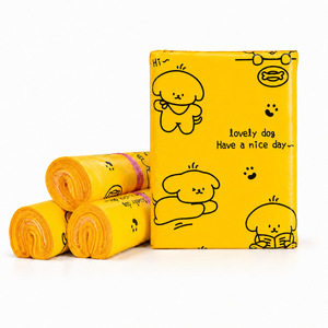 Bolsas de Correo con Diseño de Perro Amarillo de Dibujos Animados de Huadu Printing, Impermeables, Gruesas, Autoadhesivas, de Gran Tamaño, con Logotipo Personalizable - Product Image 3