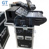 Glory Truss Custom Case Flight Rack Case Black Flip Flight Case pour console de mixage numérique Midas M32R