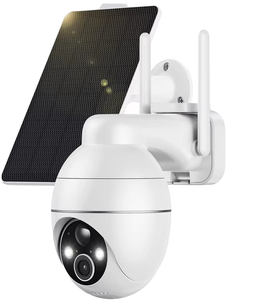2MP 360-degree Network <strong>IP</strong> PTZ Dome <strong>Camera</strong> with Two-way Audio and <strong>Motion</strong> <strong>Detection</strong> for Security <strong>Camera</strong> - Product Image 1