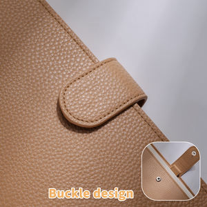 Journal en cuir A5 de haute qualité 2026, design personnalisé, minimaliste, pour le bureau, planificateur en cuir souple, carnet - Product Image 3