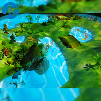 Projecteur de réalité augmentée interactif pour enfants, table de sable magique avec projection d'êtres marins