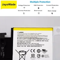Baterai Laptop G16QA043H untuk Microsoft Surface Go 1824 4415Y Tablet PC 2ICP4/76/76 7.66V 26.12Wh Baterai Notebook G16QA043H
