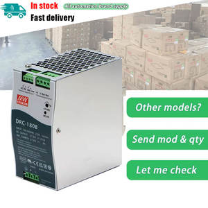 Alimentation à découpage sur rail DIN <span class=keywords><strong>Mean</strong></span> Well DRC-180B 180W 24V pour UPS DRC180B MEANWELL DRC-180B - Product Image 1