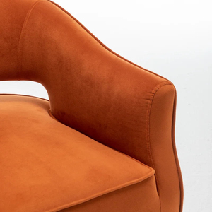 Nouveau style de <span class=keywords><strong>fauteuil</strong></span> <span class=keywords><strong>d</strong></span>'appoint en <span class=keywords><strong>velours</strong></span> haut de gamme <span class=keywords><strong>pour</strong></span> hôtel, tissu <span class=keywords><strong>d</strong></span>'<span class=keywords><strong>ameublement</strong></span> <span class=keywords><strong>d</strong></span>'intérieur - Product Image 3