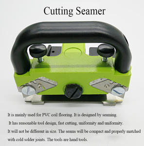 Outils de construction de sols en PVC en alliage d'<span class=keywords><strong>aluminium</strong></span> de qualité industrielle, déchapeur de joints, couteau à vinyle portable <span class=keywords><strong>pour</strong></span> sols sans joint, outil de réparation - Product Image 5