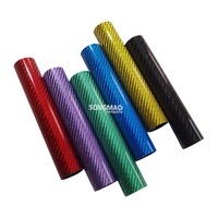 Pipa Serat Karbon Kustom 3K Twill Weave dengan Finishing Glossy Matte untuk Rangka Drone UAV dan Robotika