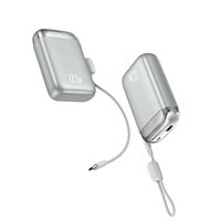 Batterie externe solaire Z2 10000mAh 22.5W à charge rapide avec câble intégré pour le camping en extérieur