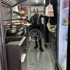 Remorque alimentaire de concession, chariot de tacos, glaces, barbecue, cornets de <span class=keywords><strong>pizza</strong></span>, chariot à café entièrement équipé, camion de restauration mobile à <span class=keywords><strong>vendre</strong></span> - Product Image 5