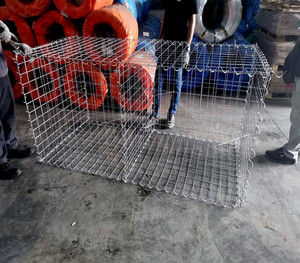 <span class=keywords><strong>Precio</strong></span> de Fábrica Gabionx: Caja de Gabión Soldada Galvanizada en Caliente, Jaula de Piedra para Muro de Contención, Valla de Jardín, Barrera de Control de Inundaciones - Product Image 4