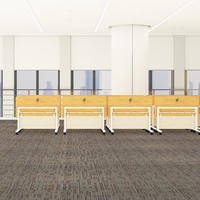 Tables pliantes et gigognes OMNI de qualité industrielle pour économiser de l'espace, table de réunion pliable pour l'extension de bureau et les postes de travail temporaires