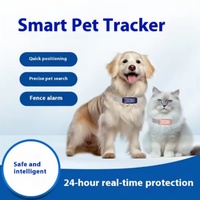 Traceur GPS intelligent 4G pour animaux de compagnie et moniteur de santé - Suivi de l'activité et du sommeil avec application mobile, dispositif anti-perte